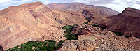 Landscape south Marocco Gorges du Dades 2005